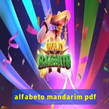 alfabeto mandarim pdf